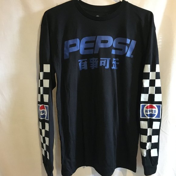 Pepsi Other - Pepsi Checkered Black Long Sleeve T-Shirt